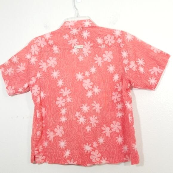 Columbia floral print cotton button front shirt S - Picture 5 of 9